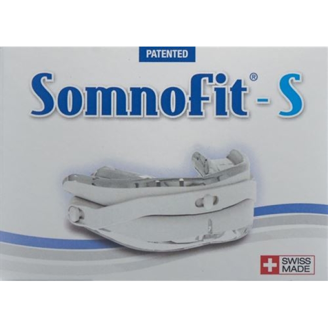 Somnofit-s Kiefer Orthese Apnoe Schnarchen