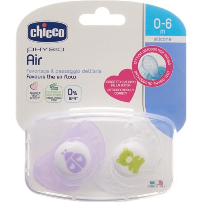 CHICCO PHYS SAUG PINK 0-6M IDF