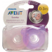 Avent Philips Soothie Pink/violett 0-3m 2 штуки