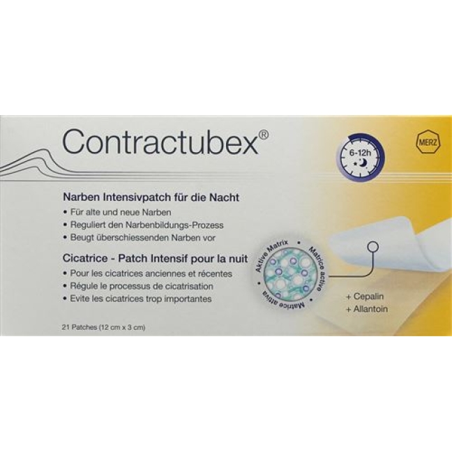 Contractubex Narben Intensivpatch 21 штука