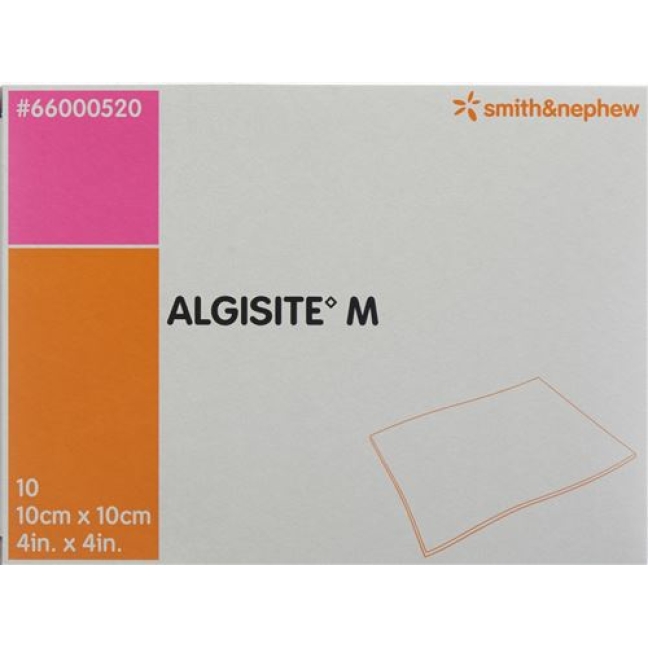 Algisite M Alginat Kompressen 10x10см 10 штук