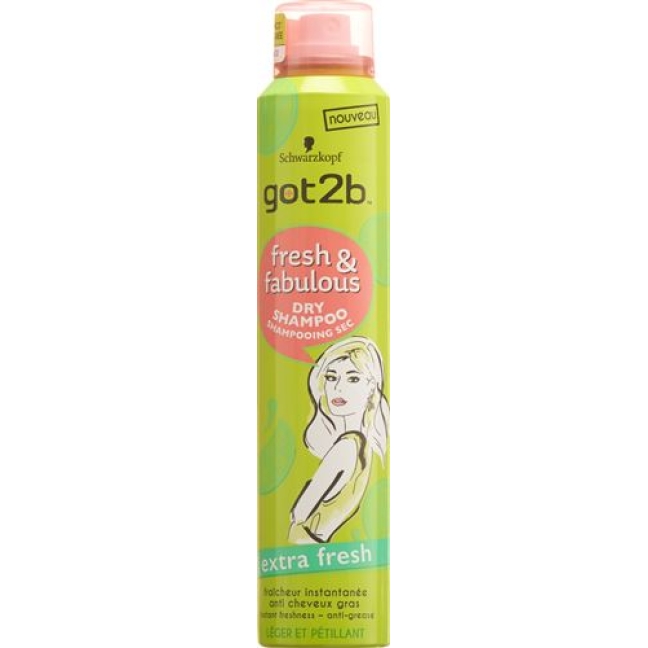 Got2b Fresh&amp;fabulous Dry Shampoo Regular 200мл