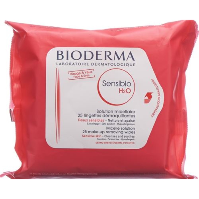 BIODERMA SENSIBIO LINGETTES H2