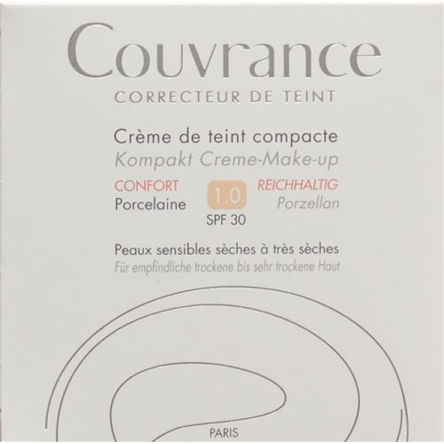 Avene Couvrance Kompakt Make-Up Porzellan 01 10г