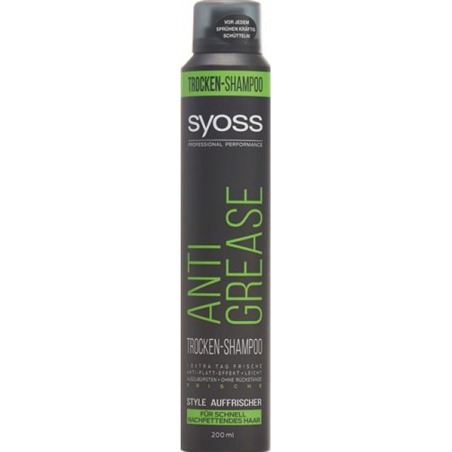 SYOSS ANTI-GREASE TROCKENSHAMP