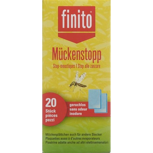 FINITO MUECKENSTOPP PLAETTCHEN FINITO MUECKENSTOPP PLAETTCHEN