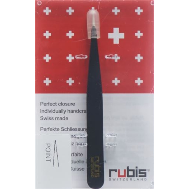 RUBIS PINZ SPITZ SCHWARZ