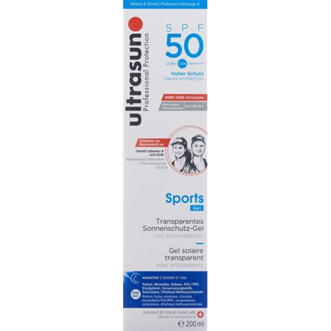 ULTRASUN SPORTS GEL SPF 50 FL