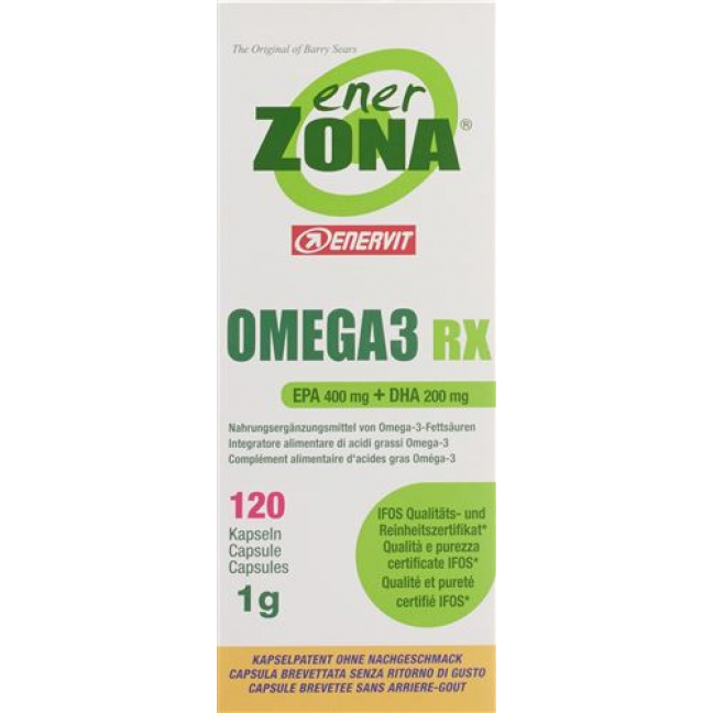 Энерзона Омега-3 1000 мг 120 капсул