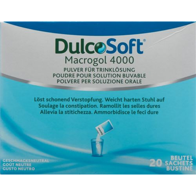 DULCOSOFT PLV FR TRINKLSUNG 20