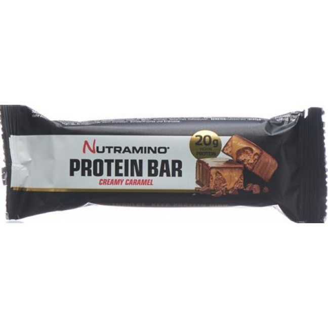 NUTRAMINO PROT BAR CARAMEL