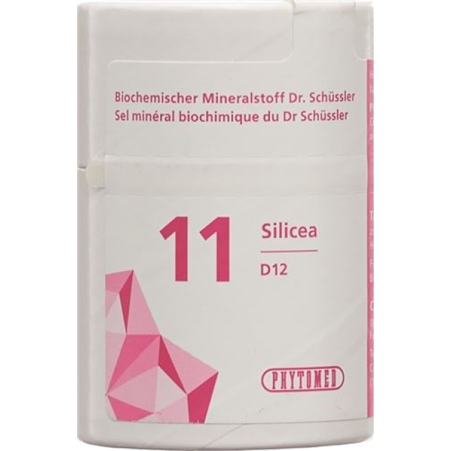 Phytomed Schussler Nr. 11 Silicea в таблетках, D 12 50г