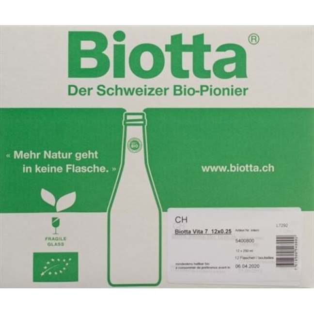 BIOTTA VITA 7 BIO SAFT