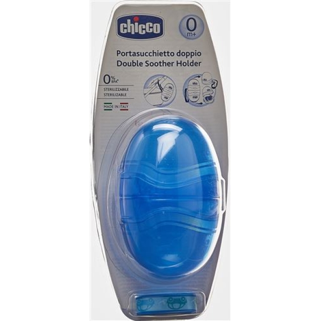 Chicco Saugerschutz Box Blue 0m+