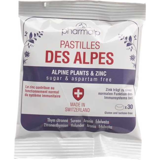 PHARMALP PASTILLES ALPES NACHF