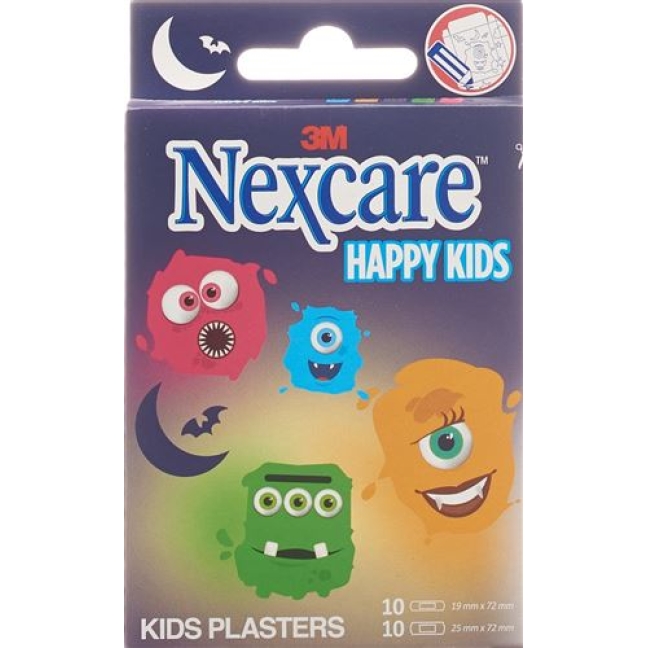 3M NEXC PFL HAPPY KIDS MONSTER