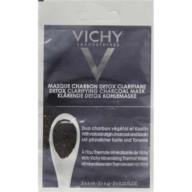 VICHY PURET DETOX KOHLEMASKE