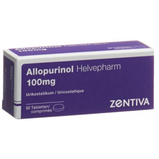 Аллопуринол Хелвефарм 100 мг 50 таблеток