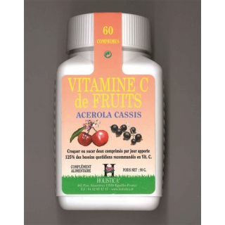Холистика Ацерола с витамином С 60 таблеток