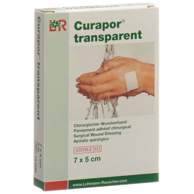 CURAPOR WUNDVERBAND 7X5CM TRAN