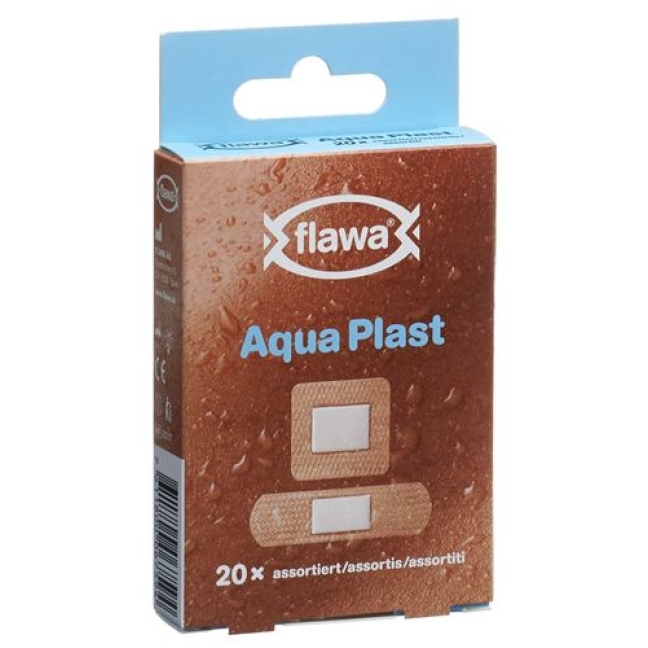 Flawa Aqua Plast Assortiert 20 штук