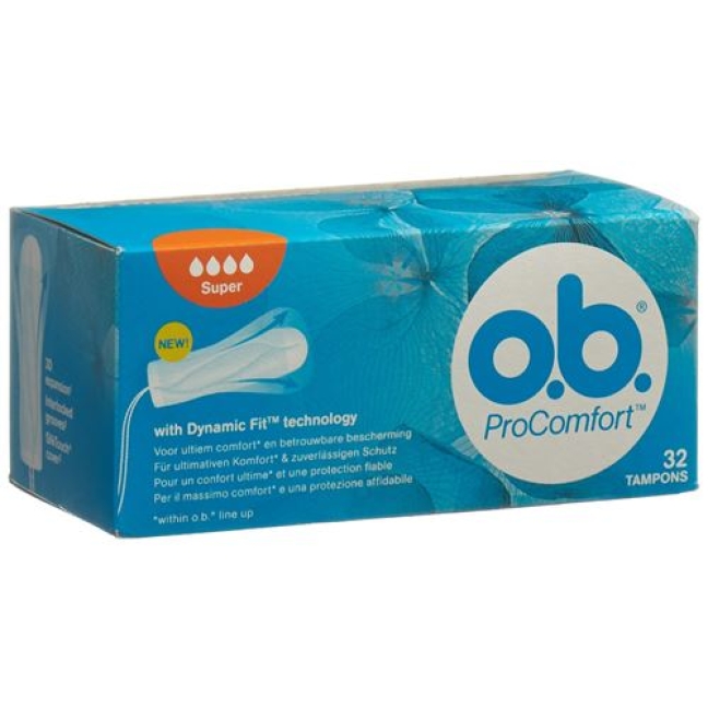 Ob Tampons Pro Comfort Super 32 штуки