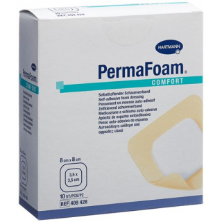 Perma Foam Comfort Schaumverband 8x8см 10 штук