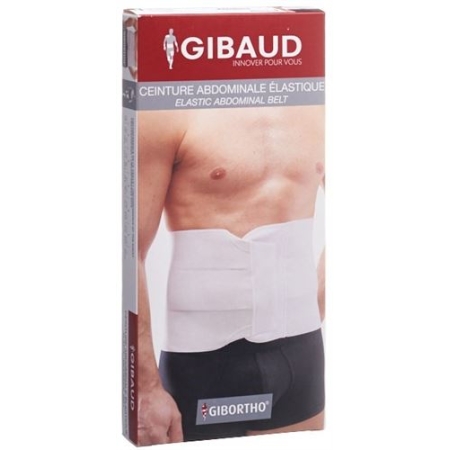 Gibaud Leibgurtel Velcro 24см 91-105см Weiss