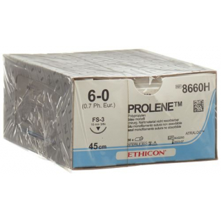 PROLENE 45CM BLAU 6-0 FS-3