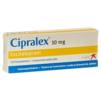 Ципралекс 10 мг 5 х 10 таблеток покрытых оболочкой 