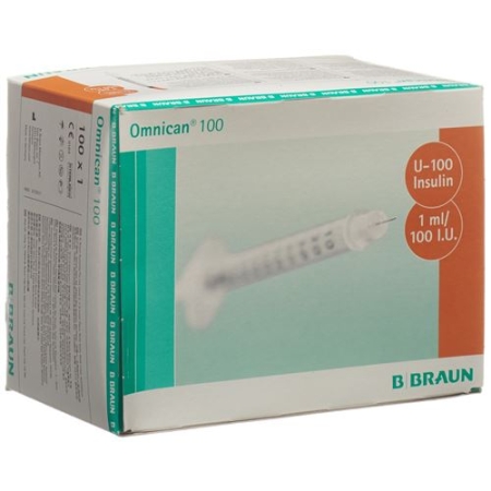 Omnican Insulin 100 1мл 0.3x12мм G30 Einzel 100 X