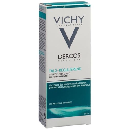 Vichy Dercos Shampoo Talgregulierend Fettiges Haar 200мл