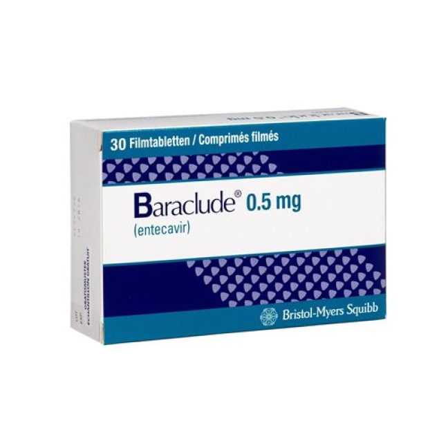 Baraclude 0.5 mg 30 filmtablets