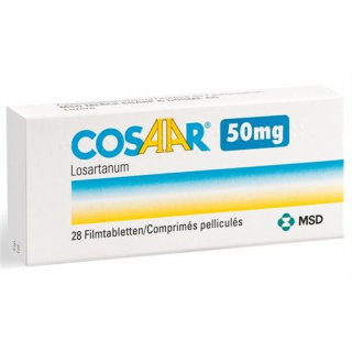 Cosaar 50 mg 28 filmtablets