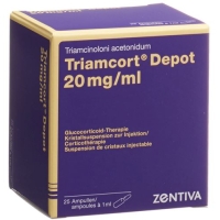 Triamcort Depot 20 mg 25 Ampullen je 1 ml