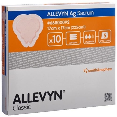 ALLEVYN AG SAC WUNDK 17X17CM