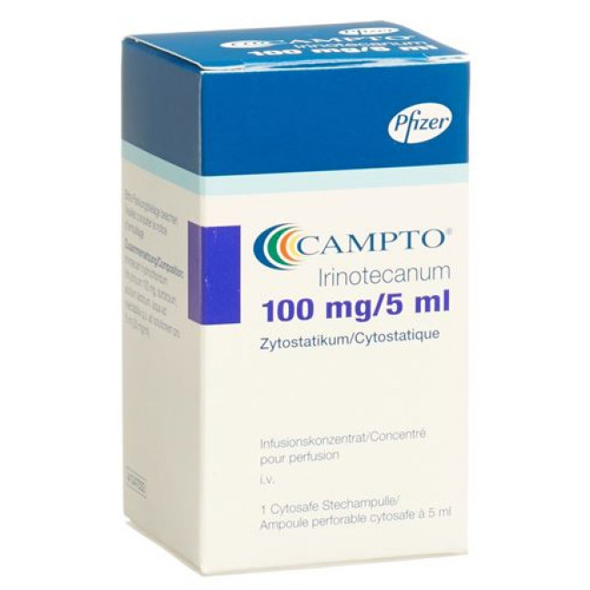 Campto 100 mg/5 ml Cytosafe