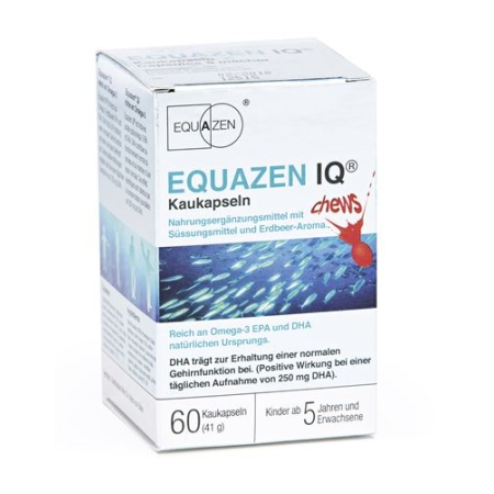 Equazen IQ Kaukapseln Erdbeer 60 штук