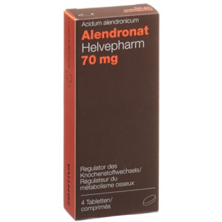 Алендронат Хелвефарм 70 мг 4 таблетки