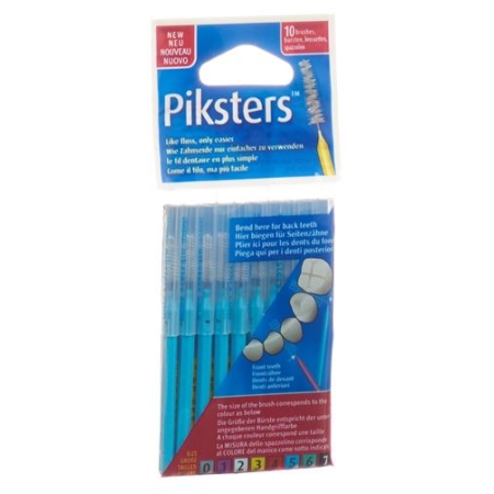 Piksters Interdentalburstchen размер 5 10 штук