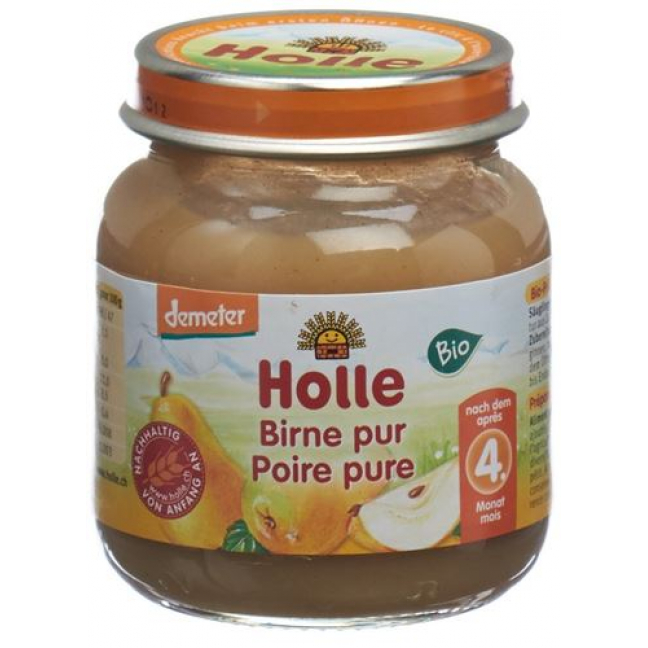 Holle Birne Pur nach 4 Monaten 125 g