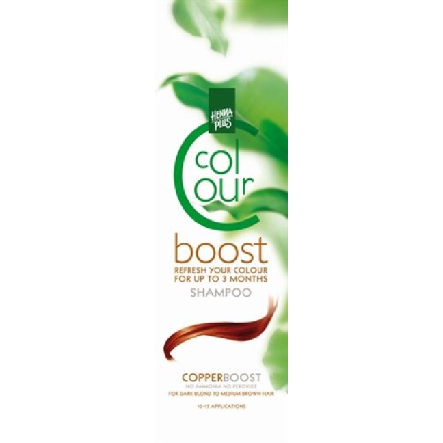 Henna Plus Colour Boost шампунь Copper 200мл