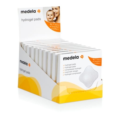 MEDELA DIS HYDROGEL PAD 10X4ST