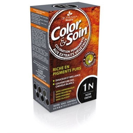 Color Et Soin Coloration Noir Ebene 1n 135мл