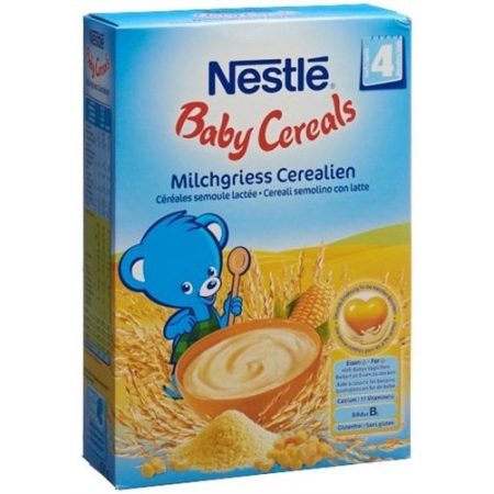 Nestle Baby Cereals Milchgriess Cerealien для 4-месячных 450г