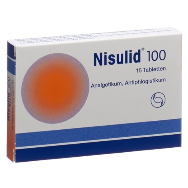 Nisulid 100 mg 30 tablets