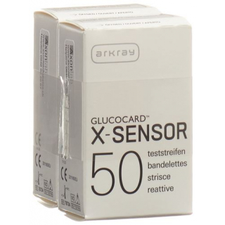 GLUCOCARD X-SENSOR TESTSTREIFE
