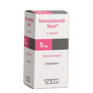 TEMOZOLOMID TEVA KAPS 5MG