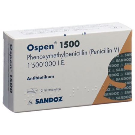 Ospen 1500 1.5 Mio E 24 tablets