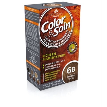 COLOR & SOIN 6B MARRON CACAO